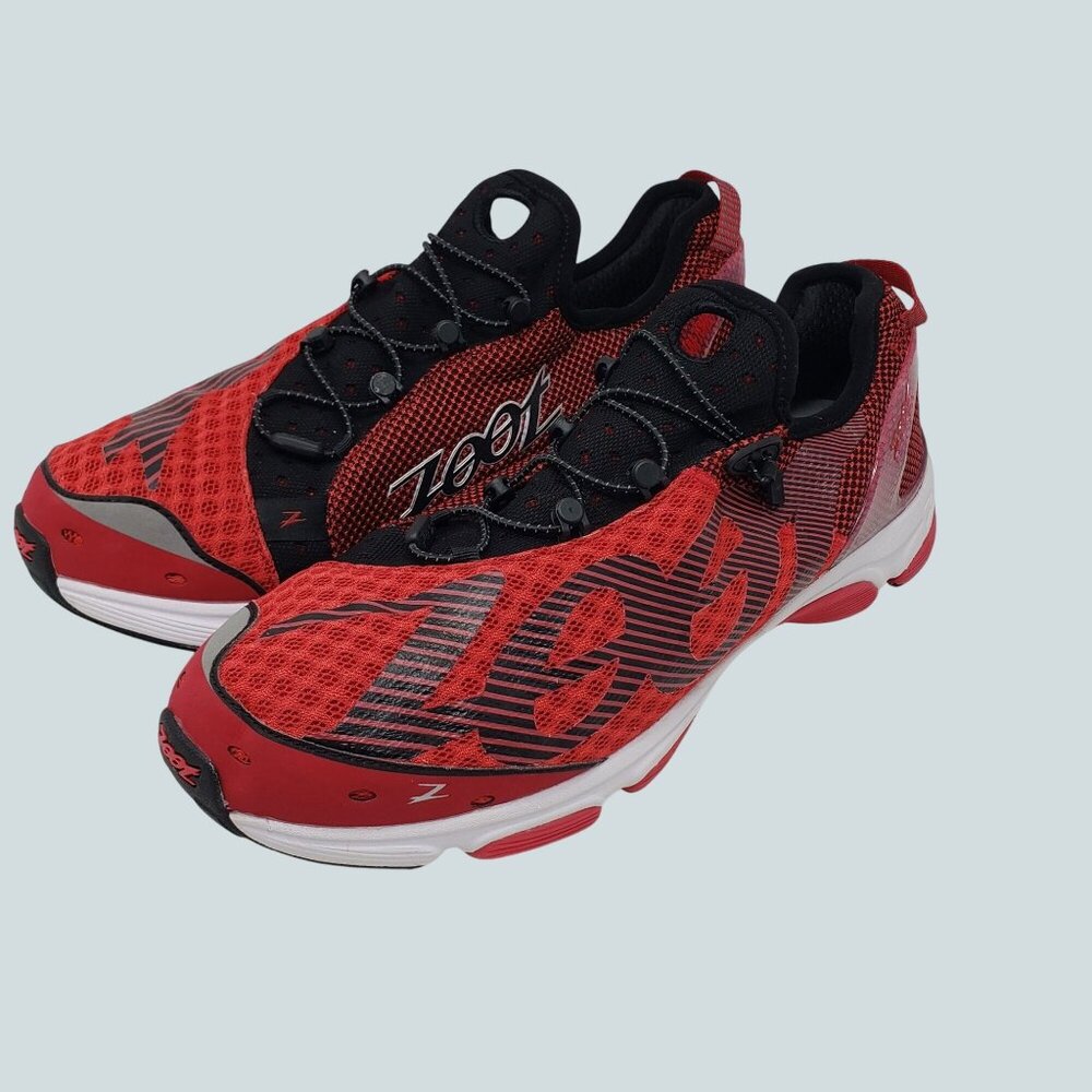 Zoot Tempo 6.0 Triathlon Run Shoe Red/White size US 14